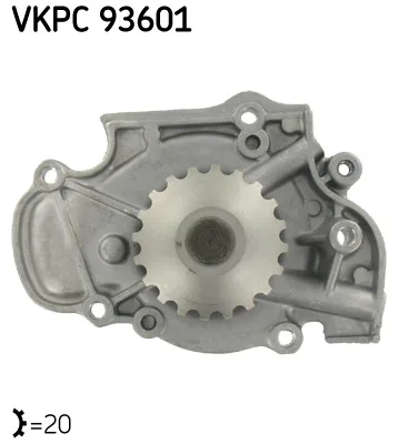 Водна помпа, охлаждане на двигателя SKF